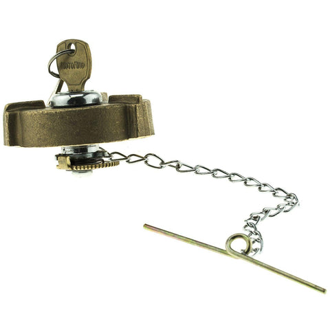 Motorad 2502-00 HD Locking Fuel Cap for Select 94-13 Freightliner Models