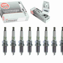 8 Pc NGK V-Power Spark Plugs Compatible with BMW 650I 4.8L V8 2006-2010