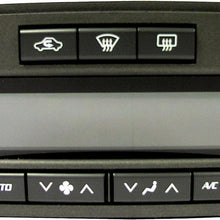 15-72893 GM Original Equipment Dark Gray Metallic Heating/Air Conditioning Control Panel