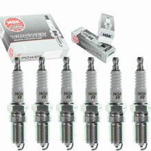 6 Pc NGK V-Power Spark Plugs Compatible with Mazda MPV 2.5L V6 2000-2001