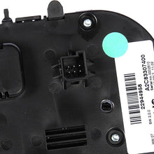 GM Genuine Parts 15-74329 Black Heating and Air Conditioning Control Panel