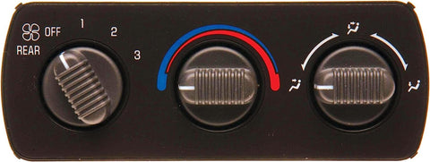 GM Original Equipment 15-72620 Roof Console Auxiliary Heating and Air Conditioning Control Panel