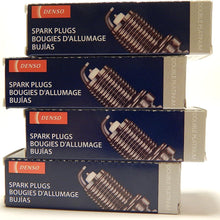 4 PCSNEW -- DENSO #3128 -- DOUBLE PLATINUM Spark Plugs -- PK20R11