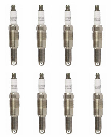 8 Spark Plugs Genuine FORD MOTORCRAFT SP547 OEM # PZH1F 4.6 V8