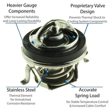 Engine Coolant Thermostat for Ranger, B2300, Escort, Tracer, Tempo+More 5207-192