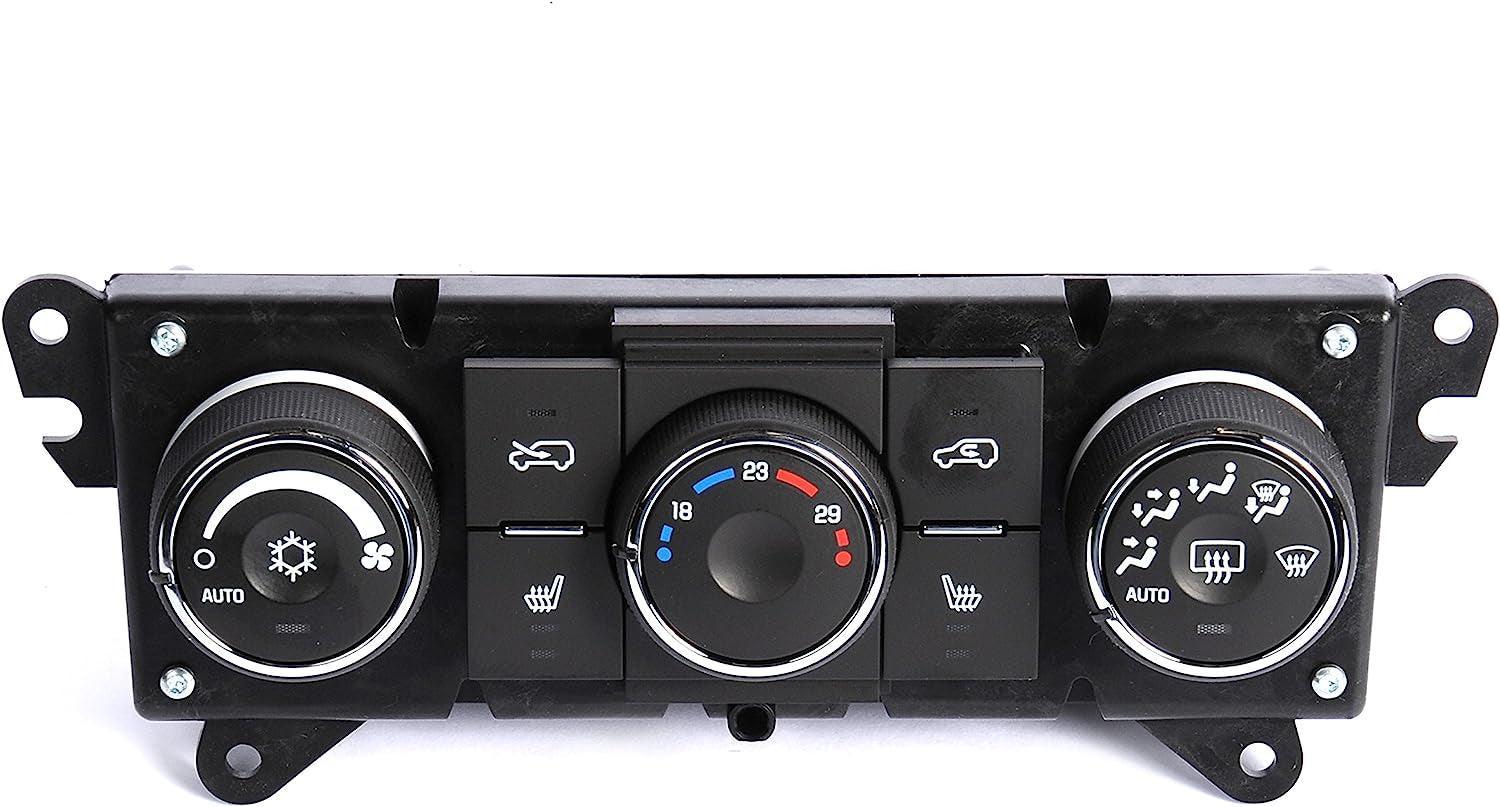 GM Original Equipment 15-74104 Heating and Air Conditioning Control Panel with Driver and Passenger Seat Heater