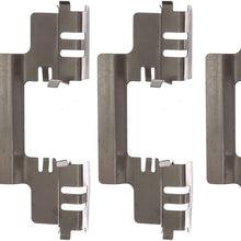 Gold 18FR2470KSD Rear Brake Caliper Set with Clips and Washers (Performance Friction Ready Coated)
