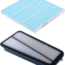 Bosch 6033C & 5354WS HEPA Cabin Air Filter and Air Filter Bundle