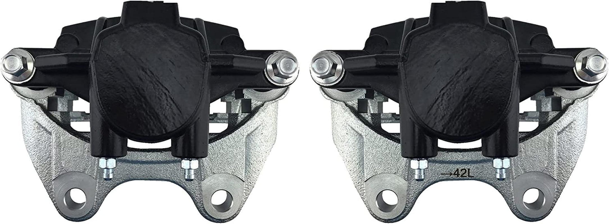 Gold 18FR2470KSD Rear Brake Caliper Set with Clips and Washers (Performance Friction Ready Coated)