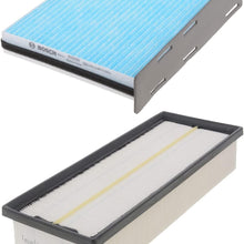Bosch 6031C & 5012WS HEPA Cabin Air Filter and Air Filter Bundle