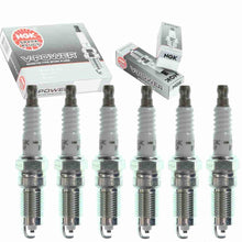 6 Pc NGK V-Power Spark Plugs Compatible with Ford Mustang 3.8L 4.0L V6 1985-2010
