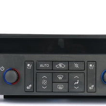 GM Original Equipment 15-73650 Heating and Air Conditioning Control Panel with Driver and Passenger Seat Heater