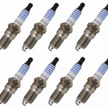Set of 8 Spark Plugs Genuine FORD MOTORCRAFT SP413 OEM # AGSF32N V8 Nickle