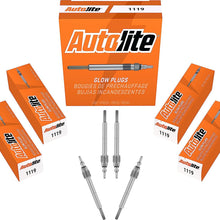 1119 Replacement Glow Plug for 2008-2010 Ford 6.4L Super Duty Diesel Engines (4 Pack)