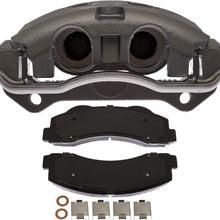 Professional 18R12616 Front Driver Side Disc Brake Caliper Assembly (Loaded Non-Coated), Remanufactured