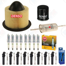 DENSO Tune up Kit (NGK Spark Plugs & Boots) for Ford Mustang E150 F150 4.6L 5.4L