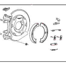Mopar 5212 9176AD, Parking Brake Assembly
