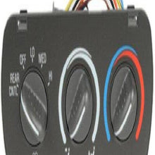 15-72692 GM Original Equipment Very Dark Gray Auxiliary Heating/Air Conditioning Control Panel