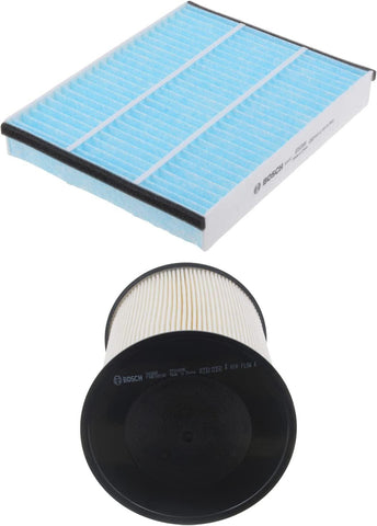 Bosch 6043C & 5432WS HEPA Cabin Air Filter and Air Filter Bundle