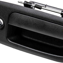 23473841 Passenger Side Intermediate Side Exterior Door Handle , Black