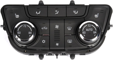GM Original Equipment 15-74331 Black Heating and Air Conditioning Control Panel