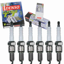 6 Pc DENSO Platinum TT Spark Plugs Compatible with Dodge Dakota 3.9L V6 1987-1991