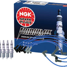 NGK Wire & 6 Iridium IX Spark Plugs Kit for Ford Ranger Mazda B3000 3.0 V6