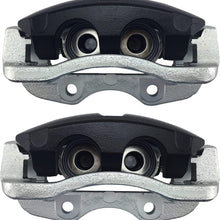 Gold 18FR2165KSD Rear Brake Caliper Set with Clips and Washers (Performance Friction Ready Coated)