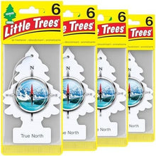 LITTLE TREES Air Fresheners Car Air Freshener. Hanging Tree Provides Long Lasting Scent for Auto or Home. Black Ice, 24 Air Fresheners
