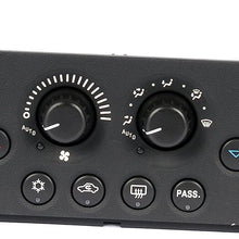15-73796 GM Original Equipment Heating and Air Conditioning Control Panel with Rear Window Defogger Switch