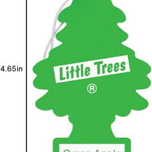 LITTLE TREES Air Fresheners Car Air Freshener. Hanging Tree Provides Long Lasting Scent for Auto or Home. Black Ice, 24 Air Fresheners