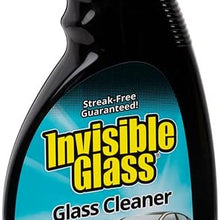 Invisible Glass 92164-2PK Premium Glass and Window Cleaner for Auto and Home Cleans Glass, Windows, Windshields, Navigation Screens, and More, Streak-Free, Ammonia-Free, Tint-Safe, 22 Fl Oz, Pack of 2
