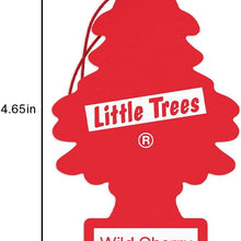 LITTLE TREES Air Fresheners Car Air Freshener. Hanging Tree Provides Long Lasting Scent for Auto or Home. Black Ice, 24 Air Fresheners
