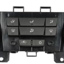 GM Original Equipment 15-74215 Heating and Air Conditioning Control Panel with Rear Window Defogger Switch