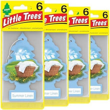 LITTLE TREES Air Fresheners Car Air Freshener. Hanging Tree Provides Long Lasting Scent for Auto or Home. Black Ice, 24 Air Fresheners