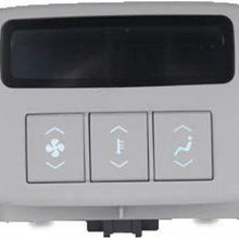 GM Genuine Parts 15-73842 Light Titanium Roof Console Auxiliary Heating/Air Conditioning Control
