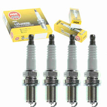 4 Pc NGK G-Power Spark Plugs Compatible with Nissan Frontier 2.4L L4 1998-2004