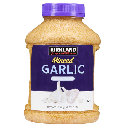 Kirkland Signature, Minced California Garlic, 48 oz