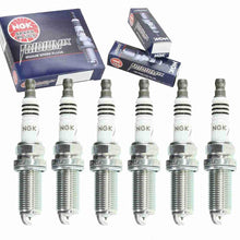 6 Pc NGK Iridium IX Spark Plugs Compatible with BMW X3 3.0L L6 2007-2009