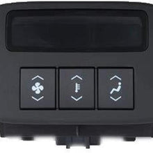 GM Genuine Parts 15-73843 Ebony Roof Console Auxiliary Heating and Air Conditioning Control Panel