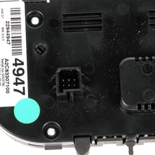 GM Original Equipment 15-74332 Cocoa Heating and Air Conditioning Control Panel