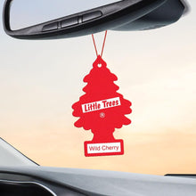 LITTLE TREES Air Fresheners Car Air Freshener. Hanging Tree Provides Long Lasting Scent for Auto or Home. Black Ice, 24 Air Fresheners