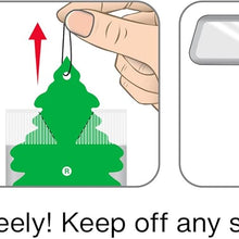 LITTLE TREES Air Fresheners Car Air Freshener. Hanging Tree Provides Long Lasting Scent for Auto or Home. Black Ice, 24 Air Fresheners