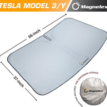 Magnelex Car Windshield Sunshade | Innovative No-Light-Pass Technology for Maximum Protection | Foldable Sun Shade Keeps Your Vehicle Cool | Fit for Cars, Trucks, and SUVs | Large (63 x 33.8 in)