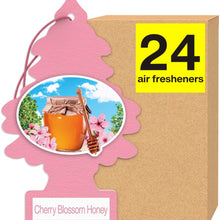 LITTLE TREES Air Fresheners Car Air Freshener. Hanging Tree Provides Long Lasting Scent for Auto or Home. Black Ice, 24 Air Fresheners