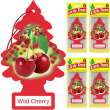 LITTLE TREES Air Fresheners Car Air Freshener. Hanging Tree Provides Long Lasting Scent for Auto or Home. Black Ice, 24 Air Fresheners