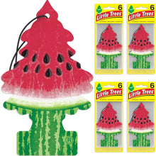 LITTLE TREES Air Fresheners Car Air Freshener. Hanging Tree Provides Long Lasting Scent for Auto or Home. Black Ice, 24 Air Fresheners