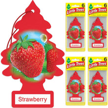 LITTLE TREES Air Fresheners Car Air Freshener. Hanging Tree Provides Long Lasting Scent for Auto or Home. Black Ice, 24 Air Fresheners