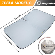 Magnelex Car Windshield Sunshade | Innovative No-Light-Pass Technology for Maximum Protection | Foldable Sun Shade Keeps Your Vehicle Cool | Fit for Cars, Trucks, and SUVs | Large (63 x 33.8 in)