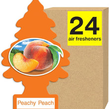 LITTLE TREES Air Fresheners Car Air Freshener. Hanging Tree Provides Long Lasting Scent for Auto or Home. Black Ice, 24 Air Fresheners